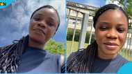 Ghanaian lady relocates to the UK, laments in video about work: "Is this what I prayed for"