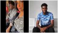 Lady flaunts "romantic relationship" with Thomas Partey on TikTok