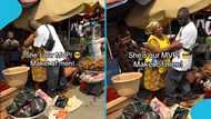 Ghanaian man in UK returns home without informing family, visits his mum in the market