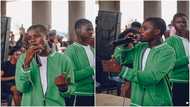 This is talent: Kid chess player discovered under Oshodi Bridge shows cool singing skills, video stuns many