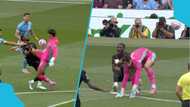 Why Man City goalkeeper avoided red card for challenge on Mohammed Kudus