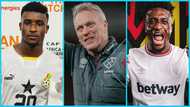 West Ham boss David Moyes' finally reacts to Kudus' performance and 2 goals for Black Stars