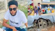Meet the Ghanaian young man building a mansion & helping the needy through sports betting