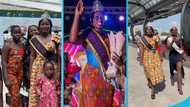 Miss Kasoa rocks African print as she heads to Dubai for her summer vacation: "Next year, I am contesting"
