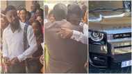 Lucky groom gets brand new Land Rover from wealthy father-in-law during wedding