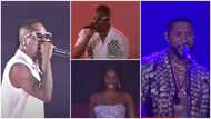 Usher in Ghana: Tiwa Savage, Oxlade, Pheelz surprise fans at Global Citizen Festival Accra, fans go wild