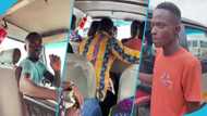 Trotro driver gives free rides to passengers to mark the Eid Mubarak celebrations, he explains in video