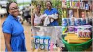 Mom of preterm twins discharged after kind donors paid her hospital bills; gets items to start mini provision shop