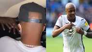 Dede Ayew speaks Ga fluently in video as town boys nearly break his car window for money