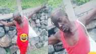 Video of local champion acting as Jesus on a roadside cross cracks people up on social media