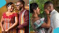 Opoku Sanaa breaks down in tears while reading emotional love letter to Anita Akuffo at star-studded ceremony