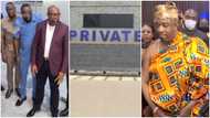 Gã Mantse, Despite, others attend unveiling of Ghana's 1st private jet terminal; video pops up