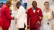 First beautiful wedding photos emerge as pretty daughter of former NDC MP and boyfriend marry