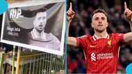 Confusion in Ghana as 'funeral signage' for the late Portuguese footballer Diogo Jota spotted: Video