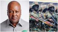 Mahama backs Akufo-Addo's appeal to military to remain loyal to the state amid economic crisis