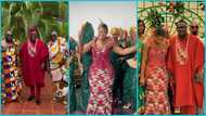 Beautiful videos drop as Ofori Sarpong's son marries in a plush traditional wedding in Kumasi