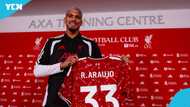 The touching reason Ronald Araujo chose the No.33 shirt at Liverpool