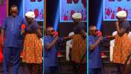 Visually impaired man weeps as he kneels to thank his wife for loving him despite his challenges on Val's Day