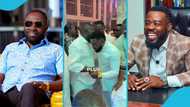 RNAQ shows humility while engaging with Despite and members of East Legon Executives