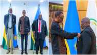 Paul Kagame awards 2 rtd Ghanaian soldiers for bravely helping in Rwandan genocide 28 years ago