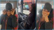 Ghanaian woman moves abroad, becomes bus driver in UK, netizens congratulate her