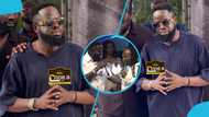 Ofori Amponsah visits Daddy Lumba's house to mourn with family, makes emotional appeal to Ghanaians
