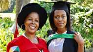 Double win: Mother and daughter celebrate graduating with PhD and master's from university