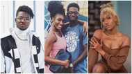 Kuami Eugene and Wendy Shay's old lovey-dovey photo causes stir online: "Ebe lookalikes anaa"