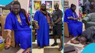 Ajagurajah cracks ribs as he gets new shoes from Osebo: "This is better than Gucci"