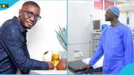 Ameyaw Debrah quits blogging, claims to be pursuing a career in medicine, photo of him working trends