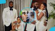 Romantic Moment as Berla Mundi bonds with her husband, David Tabi, at his work event