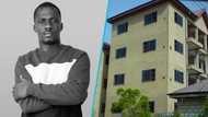 Zionfelix flaunts his beautiful apartment complex at Kasoa in video, many congratulate him