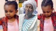 Strongman's 2-year-old daughter mimicks Cecilia Marfo's 'wha shawa say' song, video stirs laughter