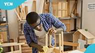 From graduation caps to wood shavings: Legon graduate inspires as he pursues carpentry