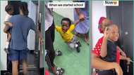 "My baby is growing so fast": Little boy who used to cry while leaving for school changes attitude