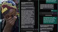 Lady narrates her bedroom experience with side boo in leaked chats: "It felt like I was in a trance"