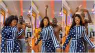 Lil Win and adorable wife dance in adorable video, he sprays cash on her