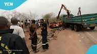 Car crash at Ako Adjei Interchange leaves one dead, details
