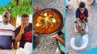 SDK and Nomad Williams clash in hilarious fufu-eating battle, video goes viral