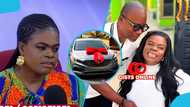 Sompa TV's Oheneni Adazoa gets on her knees and gifts her husband a brand new Hyundai Sonata for his birthday