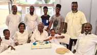 Hammer of The Last Two poses with his lookalike father in family photo to mark Father's Day