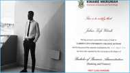 GCUC: First-class graduate who completed in 2021 begs for employment online, Ghanaians react