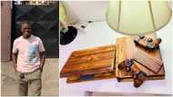 Man transforms his laptop, phone, gamepads to look like woods