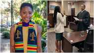 African-American lady becomes first lawyer in her family, says “grateful is an understatement”, peeps react