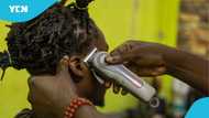 Ghanaian man fumes as barber charges him GH¢30 for a haircut: "It's too much"