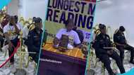 Ghanaian lady starts GWR read-a-thon attempt, gets low support from people