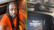 Stressed man shares picture of woman’s wig on his dashboard: "This girl is too comfortable around me