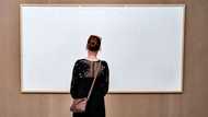 Artist given GHc500,000 to create artwork delivers blank canvases, calls them art