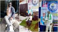 Nigerian man begins singing for 200 hours in Lagos as he gets Guinness World Records' approval, video emerges