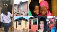 Kind female pastor builds house for 72-year-old widow abandoned by her son